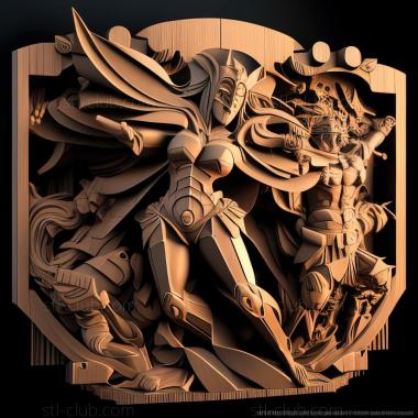 3D модель Dawn Of A New Era Pochama VS Subomie Hikaris First Batt (STL)